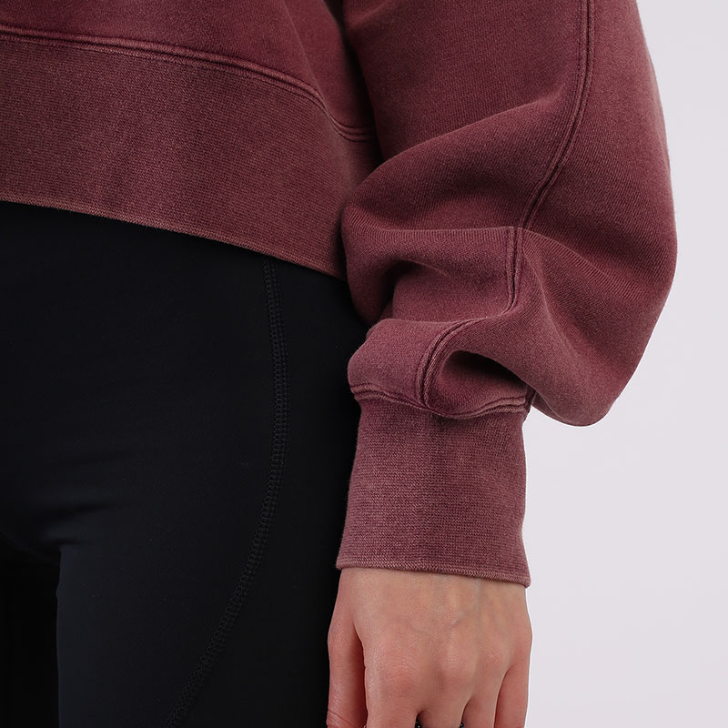 Женская толстовка Jordan Flight Fleece Crew (CV7783-610)  - цена, описание, фото 4